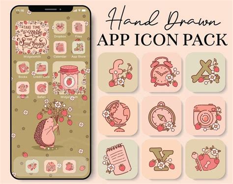 Ios App Icons Ios Iphone Pastel Aesthetic App Pack Etsy App