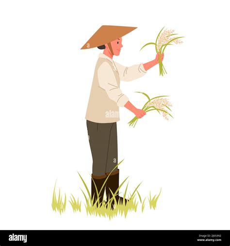 Farmer Harvesting Clipart