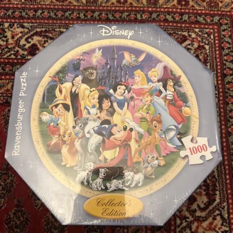 Rare Ravensburger Disney Collector S Edition Circular Puzzle Piece