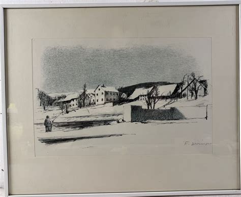 Fritz Deringer (1903-1950) Lithographie Handsigniert. (Gebraucht) in ...