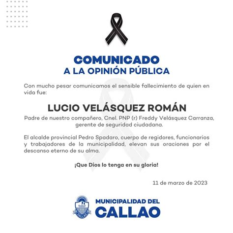 Municipalidad Del Callao On Twitter