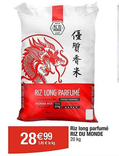 Promo Riz Long Parfumé Riz Du Monde chez Cora iCatalogue fr