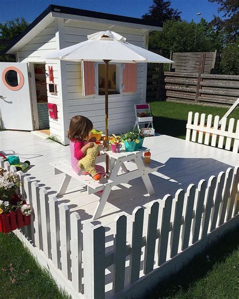 Ready To Build A Playhouse On Stilts With Images Playhouse Outdoor Backyard Play Play Houses