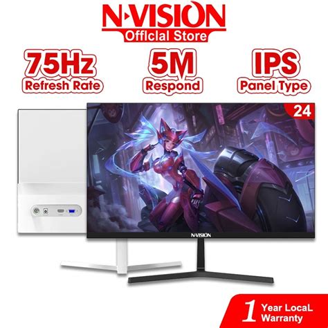 Nvision N2455 75hz Ips Panel 23 8 Full Hd 75hz Super Narrow Bezel