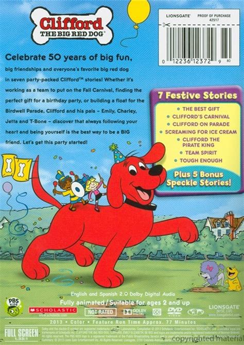 Clifford: Celebrate With Clifford (DVD 2013) | DVD Empire