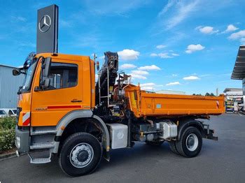 Mercedes Benz Axor 1833 AK 4x4 Kipper Kran Hiab 099 HIDUO Kipper Kaufen