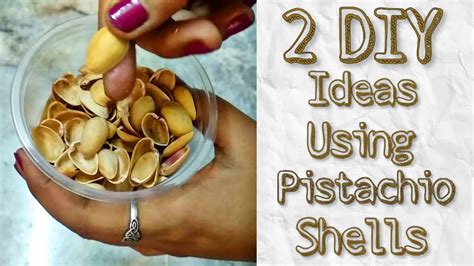 Diy Ideas Using Pistachio Shells Easy Craft Pista Shells Flaunt