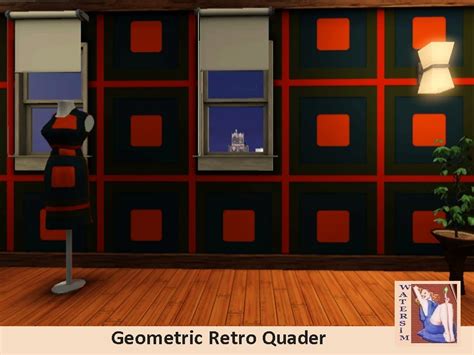 The Sims Resource - ws Geometry Retro Quader