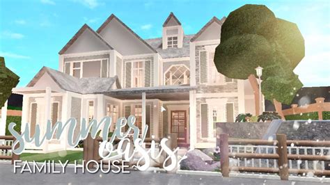 Summer Family House Bloxburg