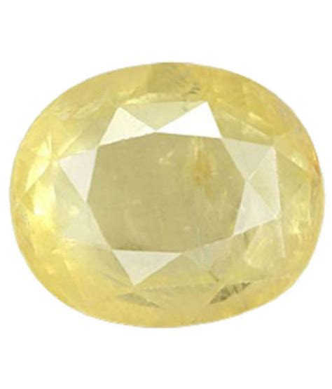 Astrology Bangkok Oval Yellow Sapphire Carat Carat At Rs Carat