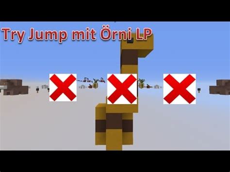 MINECRAFT TryJump So Gewinnt Man Mit 3 Toden YouTube