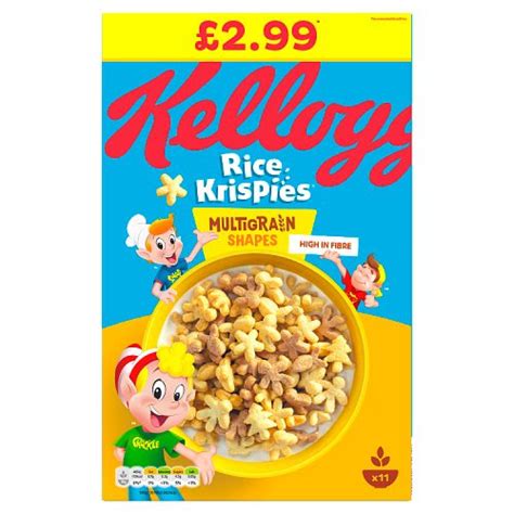 Kelloggs Rice Krispies Multigrain 350g Pmp £2 99 E Natural Limited