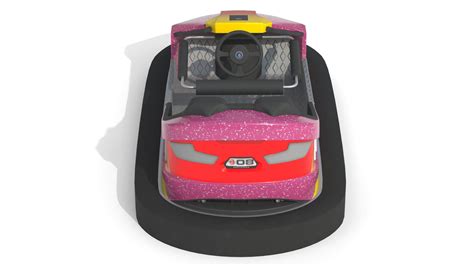 Bumper Car Pink - 3D Model by Cactus3D