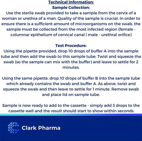 Chlamydia Home Test Kit Rapid Std Sti Self Testing For Men And Women