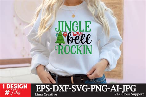 Jingle Bell Rockin Svg Cut File Graphic By Lima Creative Creative Fabrica