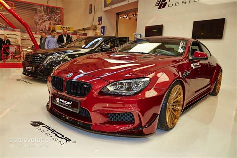 BMW M6 with a Quilted Interior Belongs to Prior Design at Essen 2014 ...