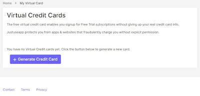 How To Get Unlimited Free Virtual Credit Cards For Free Trials Online