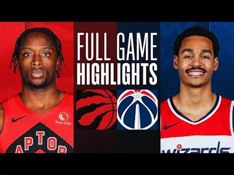 RAPTORS At WIZARDS FULL GAME HIGHLIGHTS December 27 2023 The