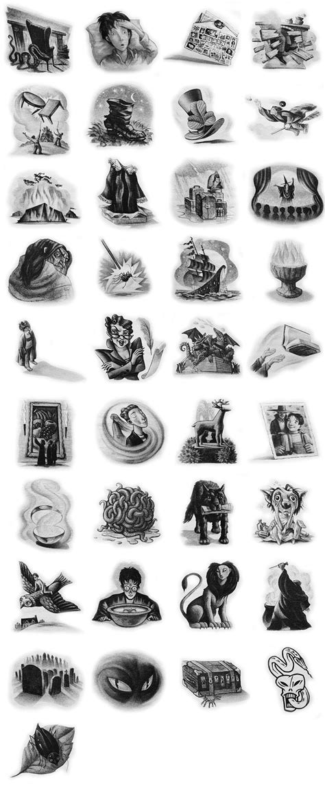 Every chapter illustration from the ‘Harry Potter’ books — Harry Potter ...