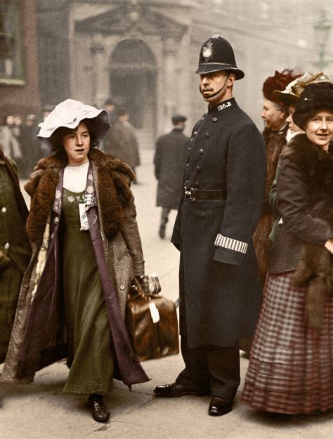 Suffragettes In Colour Fascinating Pictures Of The Fight For The Vote