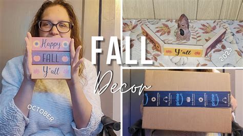 Affordable Fall Decor Amazon Haul 2023 Cozy Chic Fall Home Decor