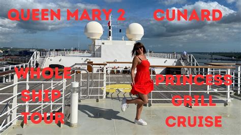 Cunard Queen Mary Whole Ship Tour Inc An Inside Look Into A