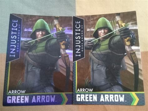 Green Arrow Arrowverse Regular Holofoil Combo Season Injustice