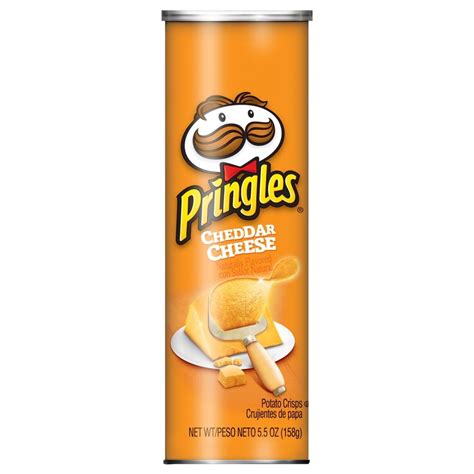 Pringles Cheddar Cheese Flavored Potato Crisps 5 5 Oz Artofit