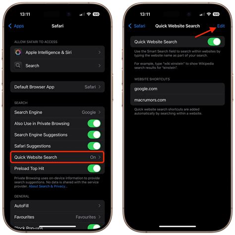 Use Safari Quick Website Search for Faster Site-Specific Results