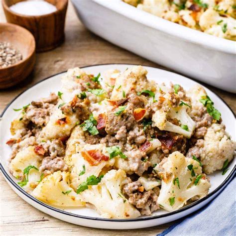 Cauliflower minced beef casserole - Fresh Select