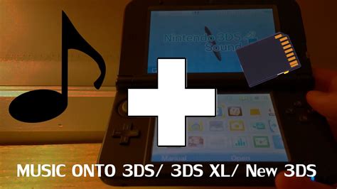 How To Put Music Onto Your Nintendo 3ds3ds Xl New 3ds Youtube