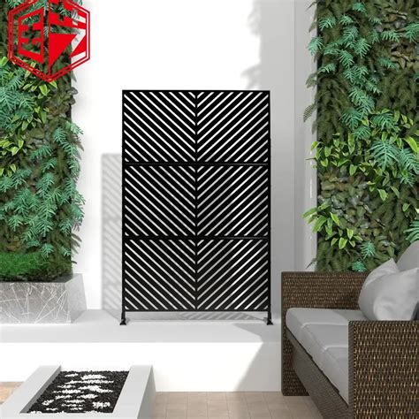 Aluminum Fence White Powder Coating Room Divider Metal Interior Laser Cut Screen Panel Partition