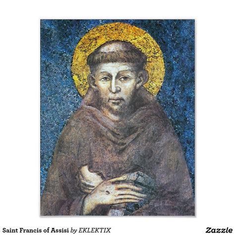 Saint Francis Of Assisi Photo Print Zazzle Francis Of Assisi St Francis St Francis Assisi