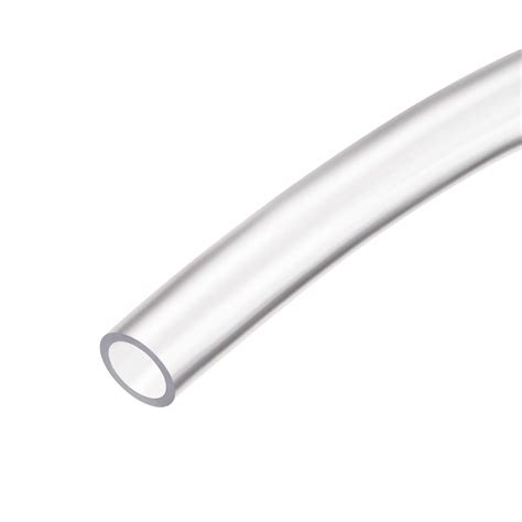 Uxcell PVC Clear Vinyl Tubing 8mm 5 16 ID X 10mm 3 8 OD 5m