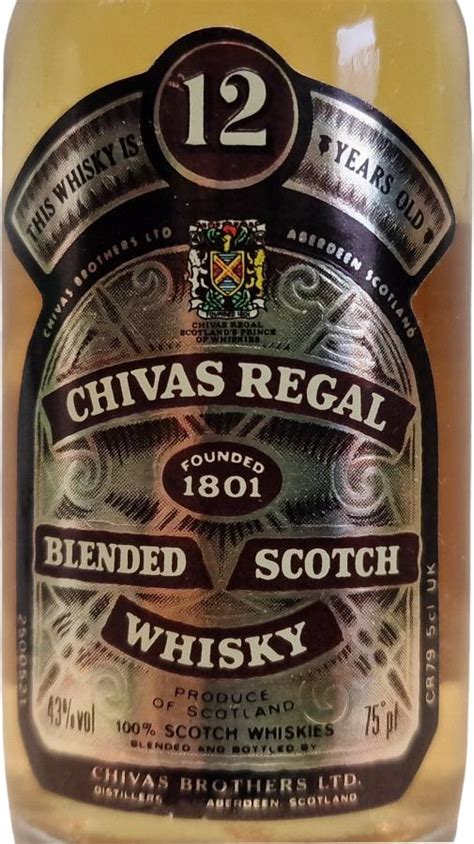 Chivas Regal Blended Scotch Whisky - Ratings and reviews - Whiskybase