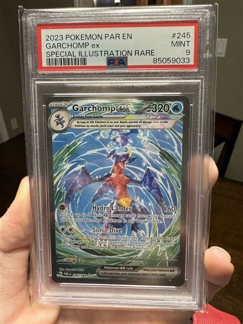 Pokémon Garchomp EX Paradox Rift 245 182 Holo Special Illustration Rare