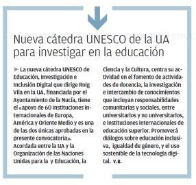 Difusión Cátedra UNESCO de Educación Investigación e Inclusión Digital