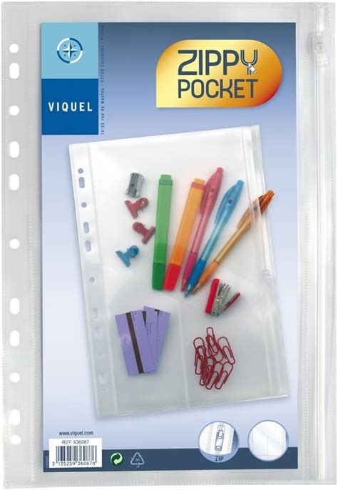 Viquel Pochette Perforee Fermeture Zippee Zippy Pocket En