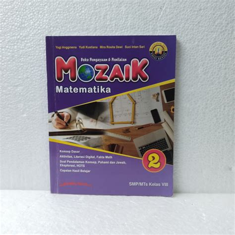 Jual Buku Pengayaan Penilaian MOZAIK MATEMATIKA KELAS 2 SMP YUDISTIRA