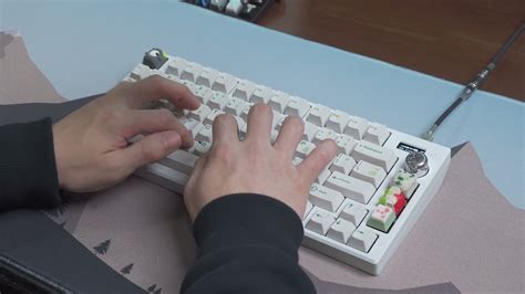 Satisfaction R With Lubed Cherry Mx Clears Typing Sounds Youtube