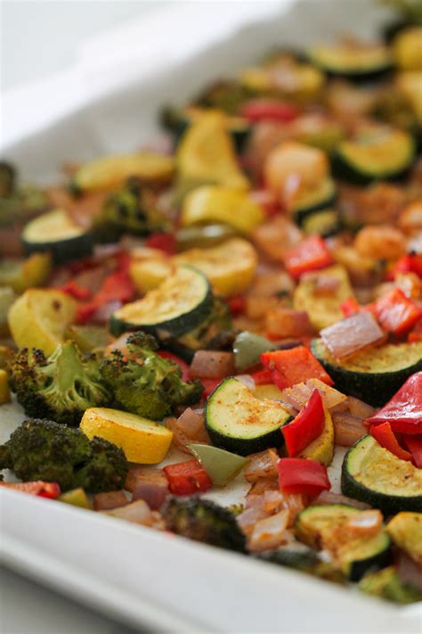 Mexican Roasted Vegetables Macro Friendly Food