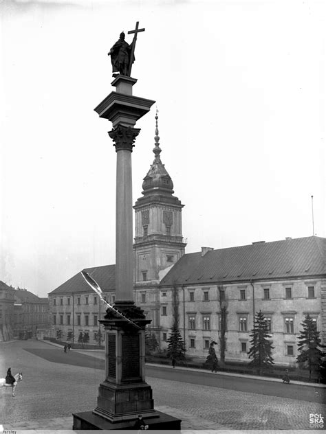 Kolumna Zygmunta III Wazy pl Zamkowy Warszawa zdjęcia