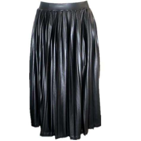 Online Buy Wholesale Long Leather Skirt From China Long Leather Skirt