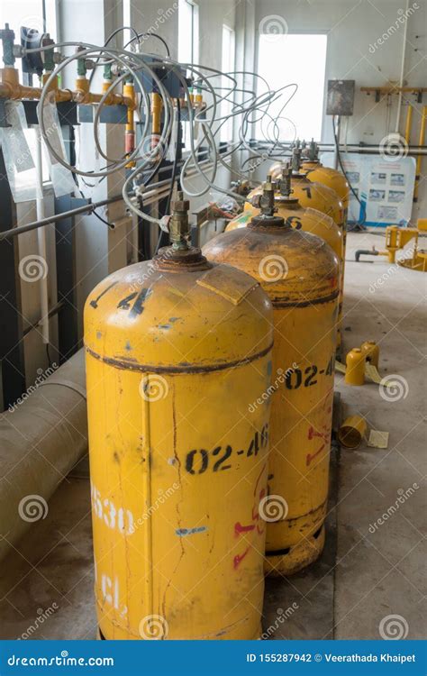 Chlorine Gas Cylinders Stock Image | CartoonDealer.com #102527371