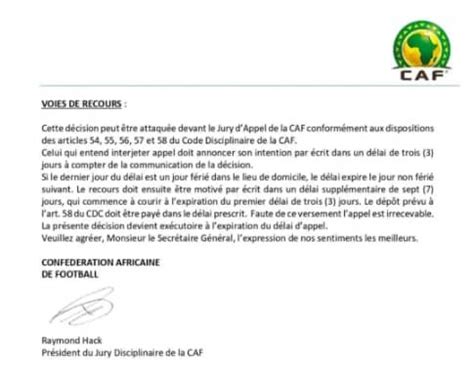 CAN U23 le Gabon a 3 petits jours pour faire appel de son élimination