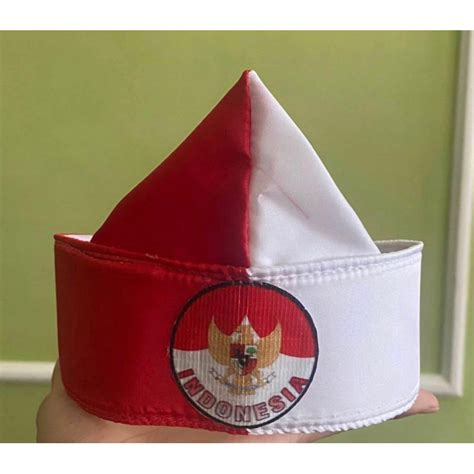 Jual Bendo Ikat Kepala Merah Putih Logo Garuda Shopee Indonesia