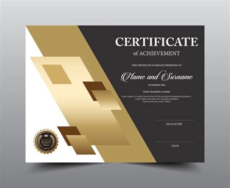 Premium Vector | Certificate layout template design.