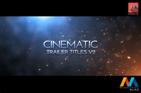 Cinematic Trailer Titles V After Effects Template Minh Ho Ng Blog