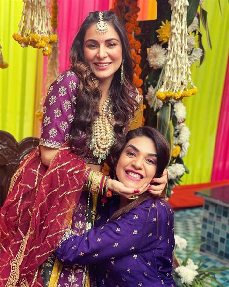 Kundali Bhagyas Shraddha Arya Looks Gorgeous At Her Mehndi Haldi