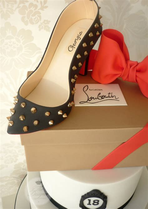 Louboutin Shoe Birthday Cake